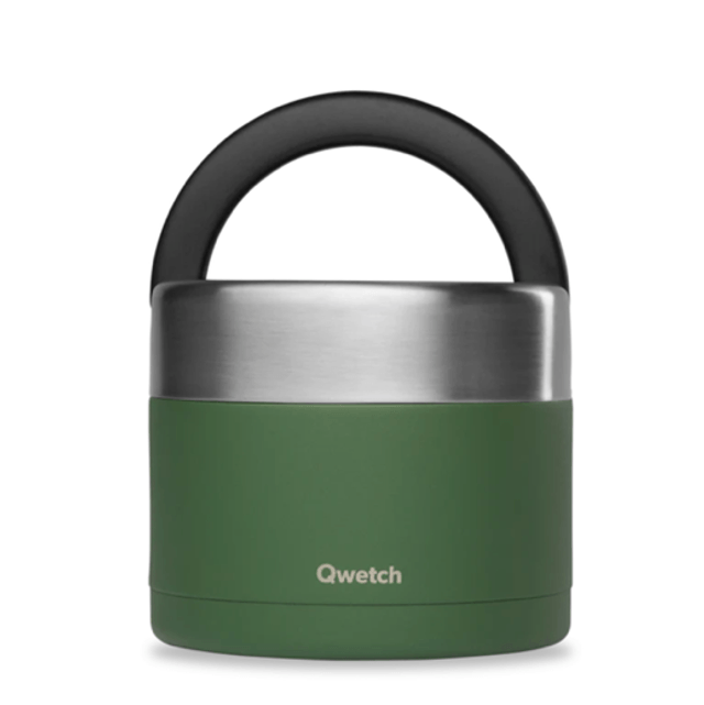 Boîte Repas Poignée Isotherme - 850ml - Qwetch