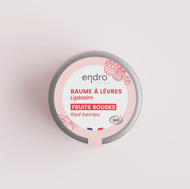 Baume à Lèvres Fruits Rouges Endro - 15mL