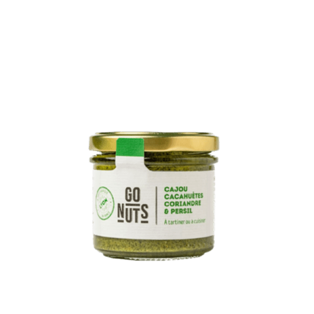 Tartinable Cajou Cacahuètes Coriandre Persil Bio - 100g