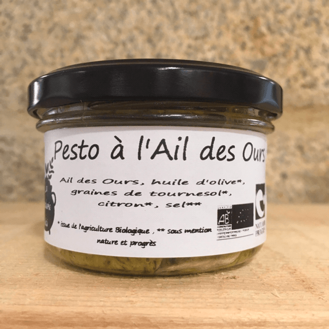 Pesto à l'Ail des Ours Bio - 80g