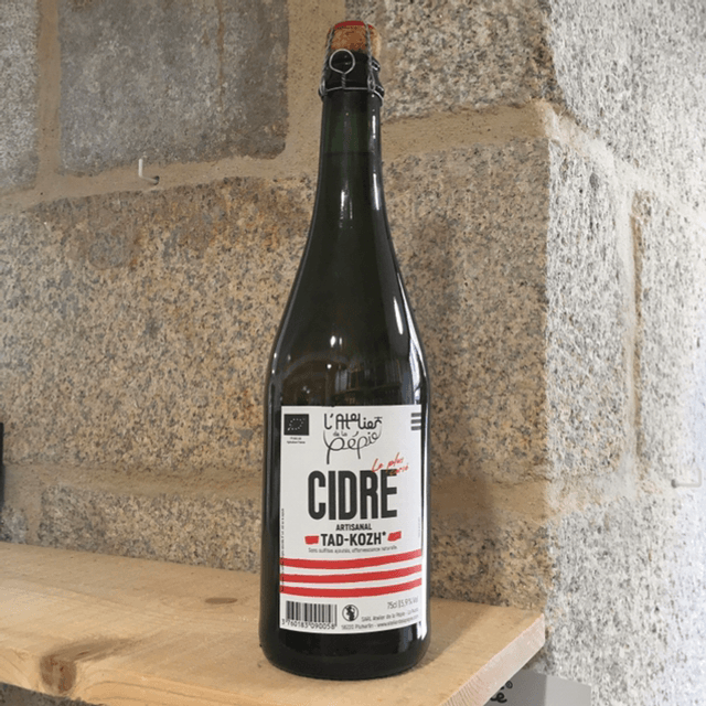 Cidre Extra-Brut "TAD-KOZH" Atelier de la Pépie Bio - 75cl