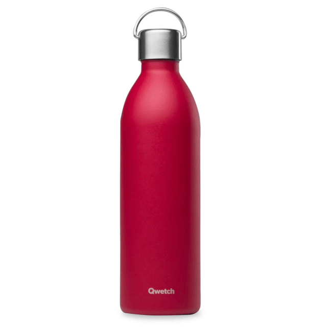 Gourde Isotherme - Active - Matt Grenat (600/1000ml) - Qwetch
