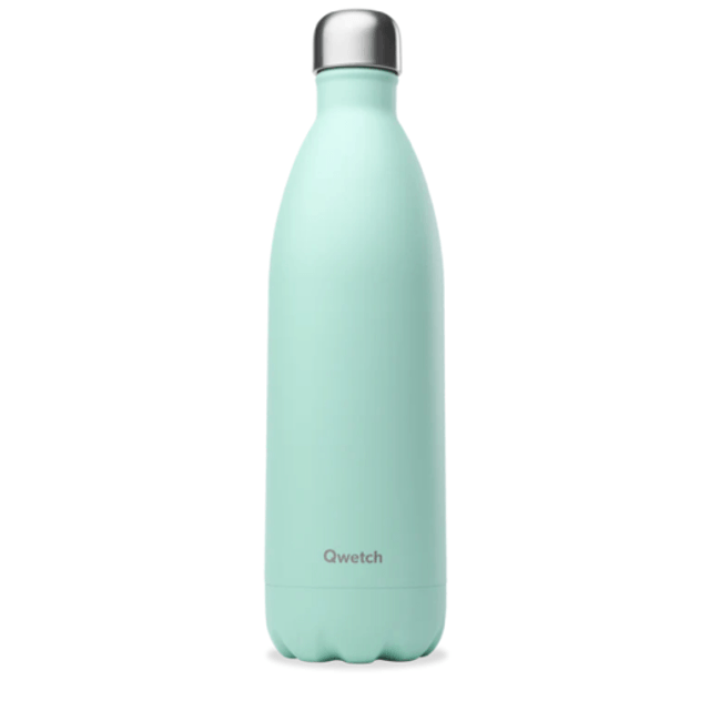 Gourde Isotherme - Pastel Vert (260/500/750/1000ml) - Qwetch