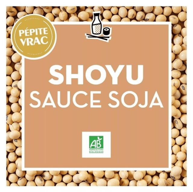 Sauce Soja Shoyu Bio - 12,50€/kg