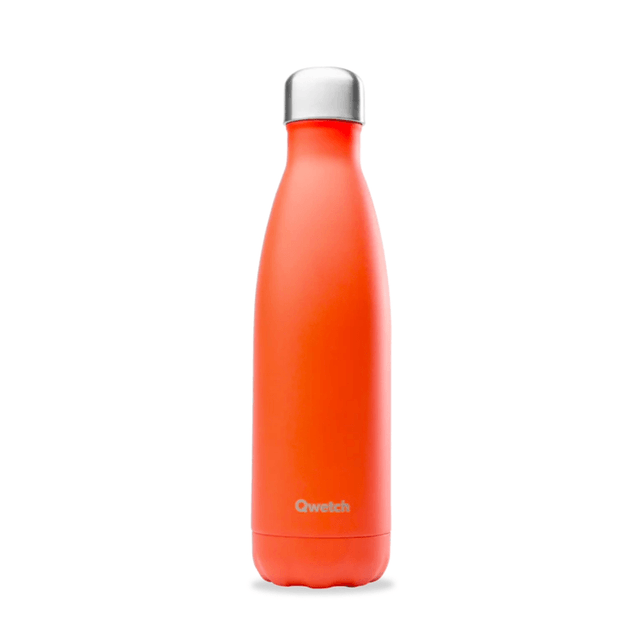 Gourde Isotherme - Matt Mandarine (500ml) - Qwetch