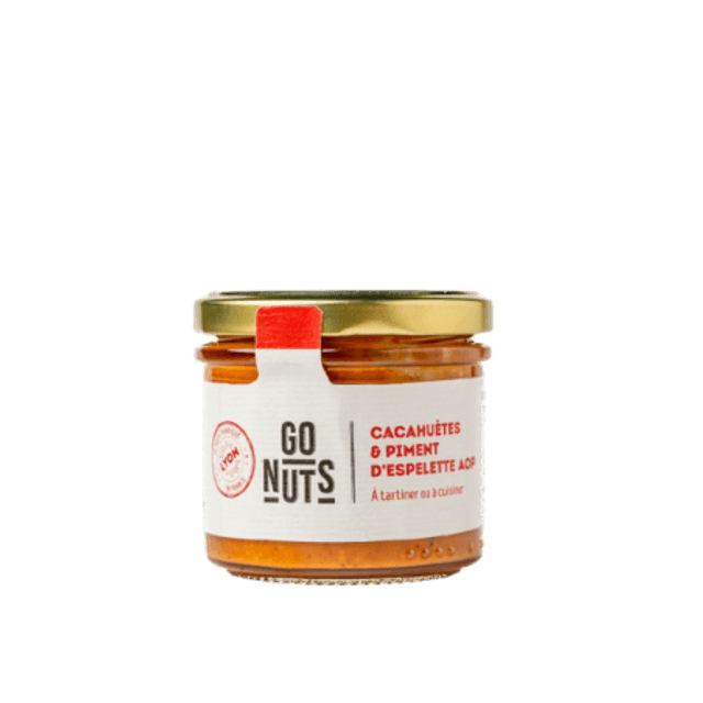 Tartinable Cacahuètes Piment d’Espelette A.O.P. Bio - 100g