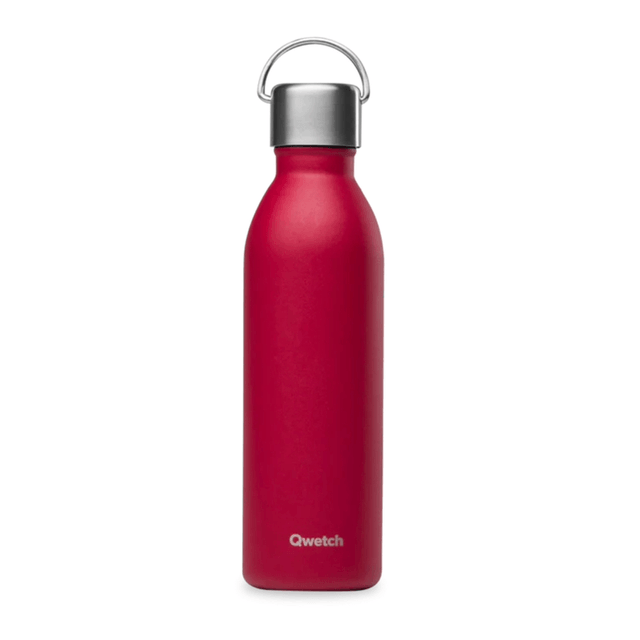 Gourde Isotherme - Active - Matt Grenat (600/1000ml) - Qwetch