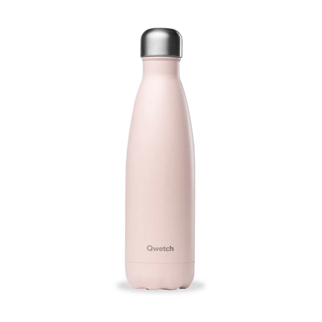 Gourde Isotherme - Pastel Rose (260/500/750ml) - Qwetch
