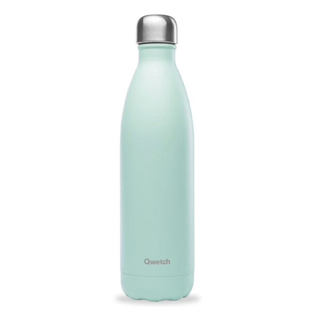 Gourde Isotherme - Pastel Vert (260/500/750/1000ml) - Qwetch