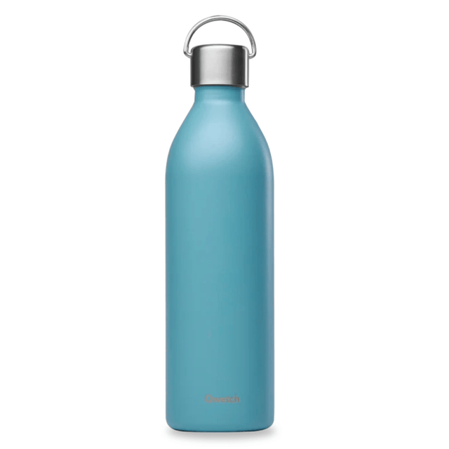Gourde Isotherme - Active - Matt Bleu Acier (600/1000ml) - Qwetch