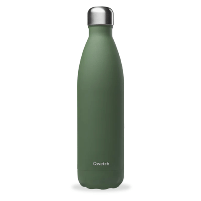 Gourde Isotherme - Granite Kaki (260/750ml) - Qwetch