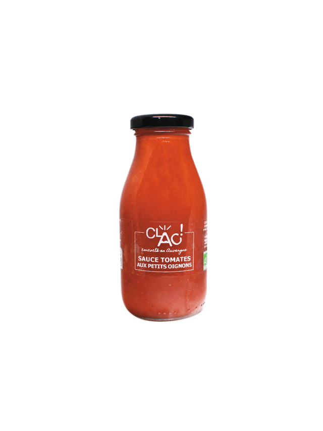 Sauce tomate aux petits oignons Bio - 250 g
