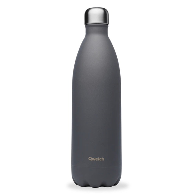 Gourde Isotherme - Granite Gris (260/500/1000ml) - Qwetch