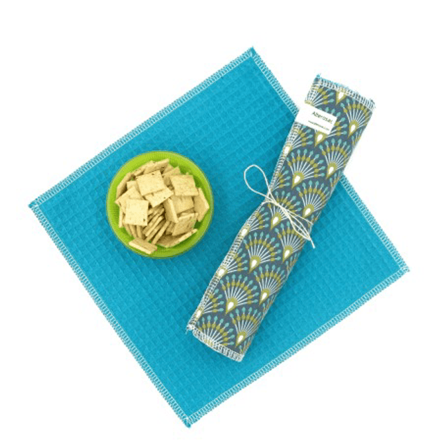 Essuie-tout Lavable Réutilisable Double Face en Tissu - 5 Feuilles
