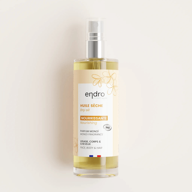 Huile Sèche 3-en-1 Nourrissante Chanvre et Noisette Endro - 100mL