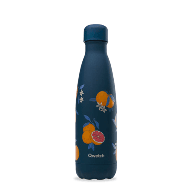 Gourde Isotherme - Pamplemousse (500ml) - Qwetch