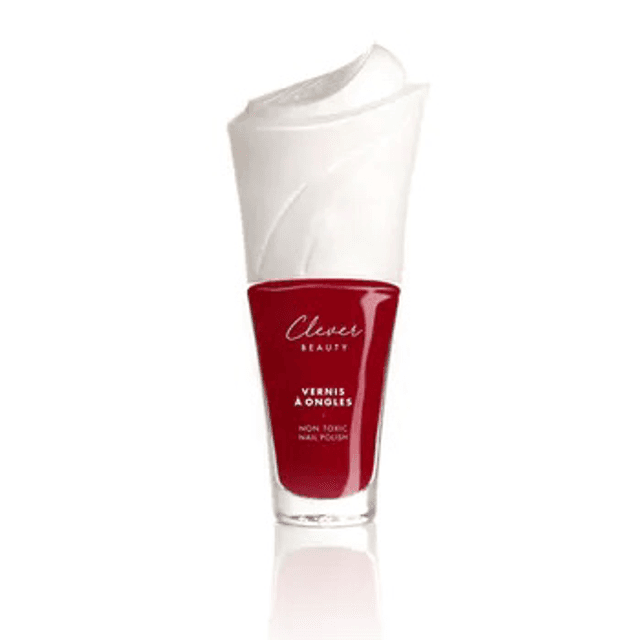 Vernis - #3 Inspirante Bordeaux Framboisé - Clever Beauty - 10,5mL