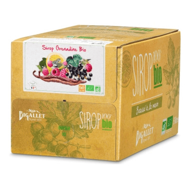 Sirop Grenadine Bio - 8,50€/kg