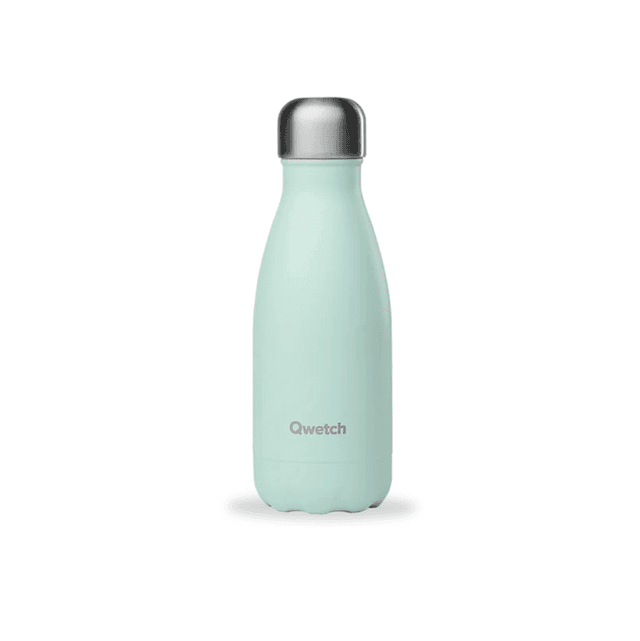 Gourde Isotherme - Pastel Vert (260/500/750/1000ml) - Qwetch