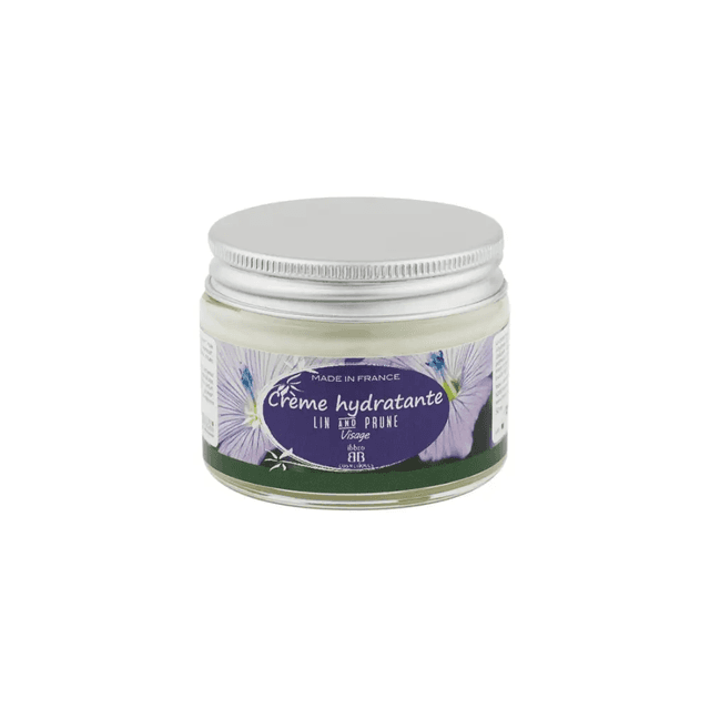 Crème Visage Hydratante Lin et Prune Ibbeo - 50ml