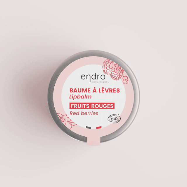 Baume à Lèvres Fruits Rouges Endro - 15mL