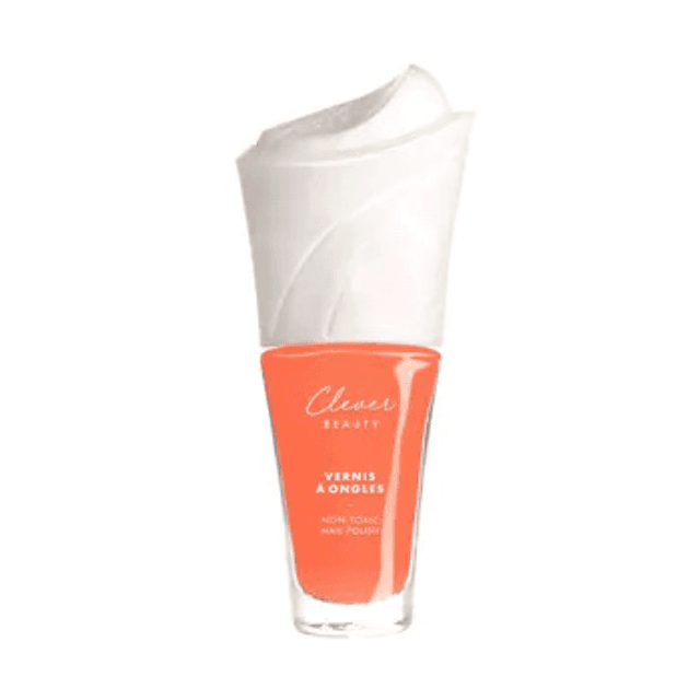 Vernis - #17 Rayonnante Pêche / Abricot - Clever Beauty - 10,5ML