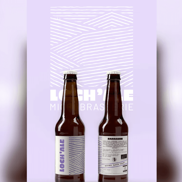 Bière LOCH&#039;ALE Blonde Saison Sarrasin Bio - 75cl
