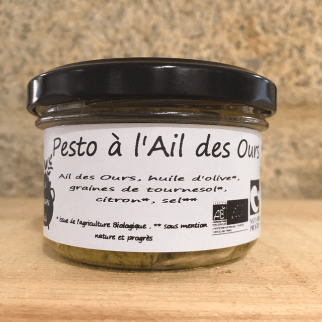 Pesto à l&#039;Ail des Ours Bio - 80g
