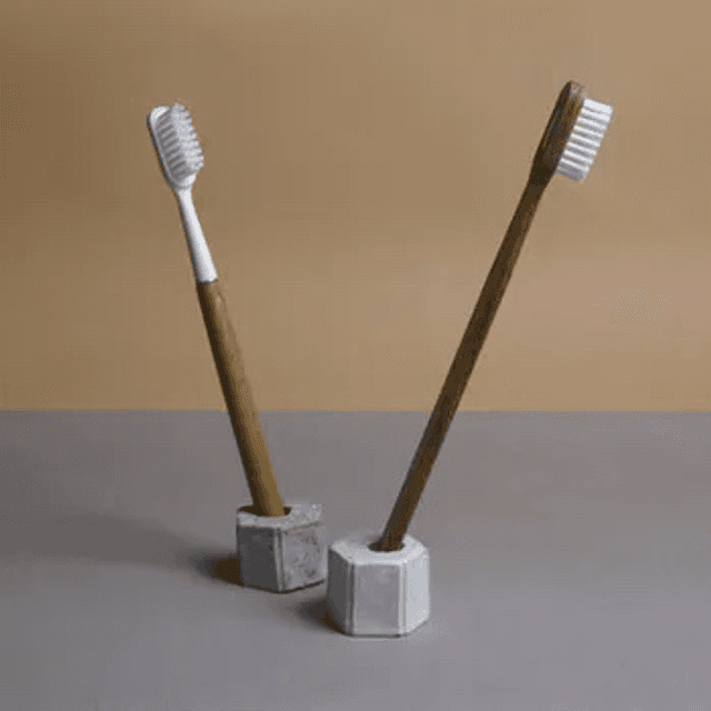 Porte Brosse à Dents Artisanal en Céramique
