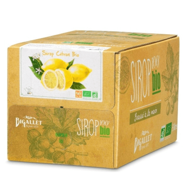 Sirop de Citron Bio - 9€/kg