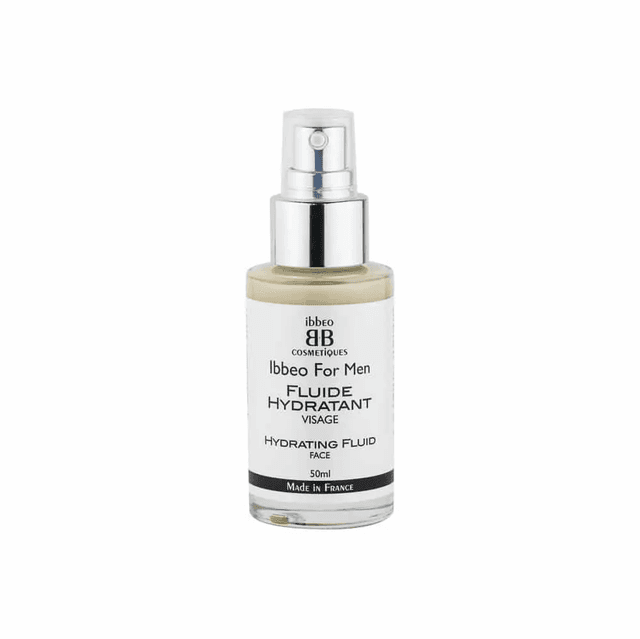 Fluide Hydratant Visage Homme Aloe Vera Noisette Ibbeo - 50ml