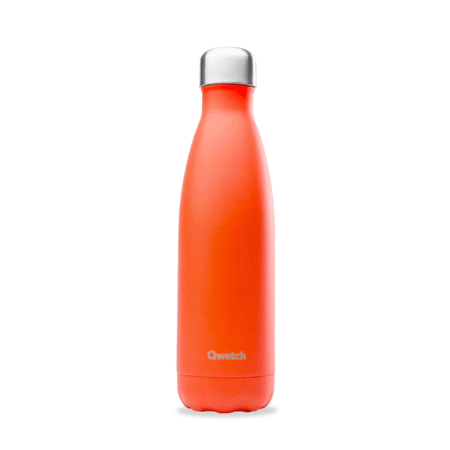 Gourde Isotherme - Matt Mandarine (500ml) - Qwetch