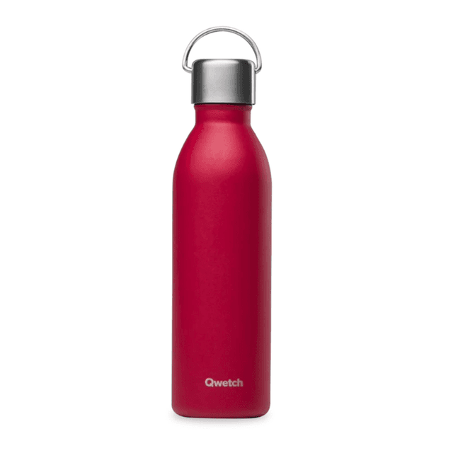 Gourde Isotherme - Active - Matt Grenat (600/1000ml) - Qwetch