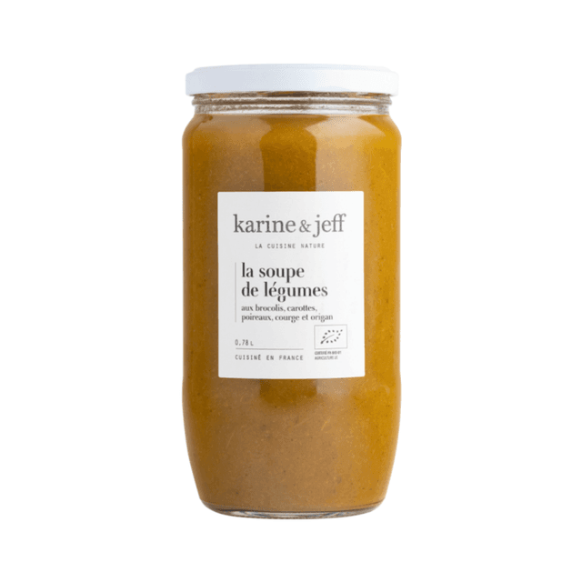 Soupe de Légumes aux Brocolis, Carottes, Poireaux, Courge et Origan Bio - 0,78L