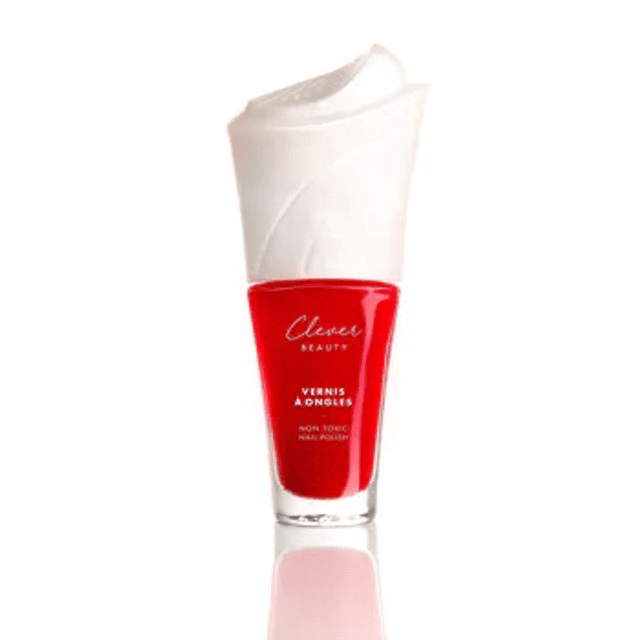 Vernis - #4 Fascinante Rouge Intense - CLEVER BEAUTY - 10,5ML
