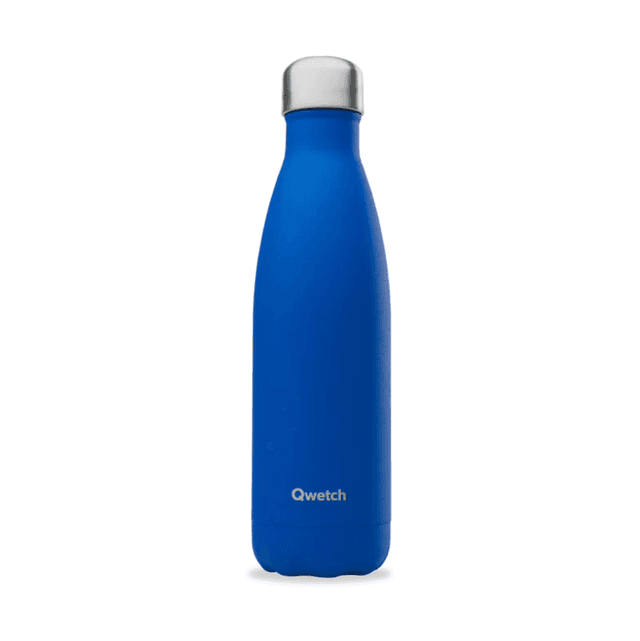 Gourde Isotherme - Matt Bleu Majorelle (500ml) - Qwetch