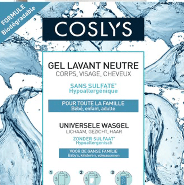 Gel Lavant Neutre - Corps, Visage, Cheveux - 10,70€/kg