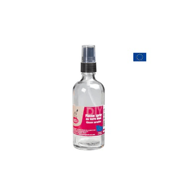 Flacon Spray en Verre Blanc - 100 mL