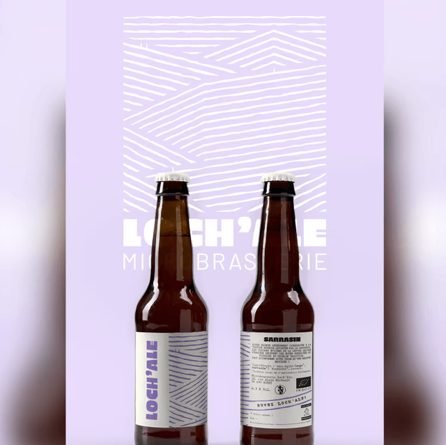 Bière LOCH'ALE Blonde Saison Sarrasin Bio - 75cl