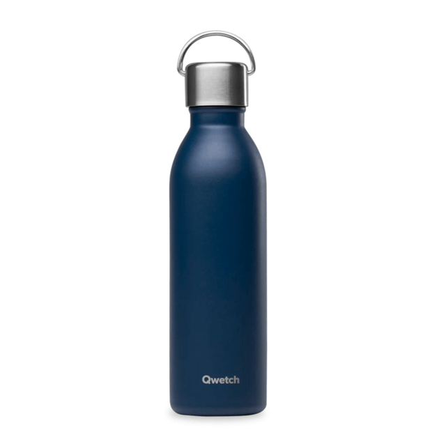Gourde Isotherme - Active - Matt Marine (600/1000ml) - Qwetch