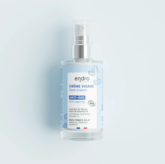 Crème Visage Anti-âge Rides, fermeté & Éclat Endro - 50ml