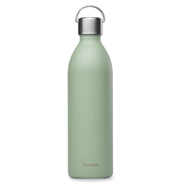 Gourde Isotherme - Active - Matt Vert Tilleul (600/1000ml) - Qwetch
